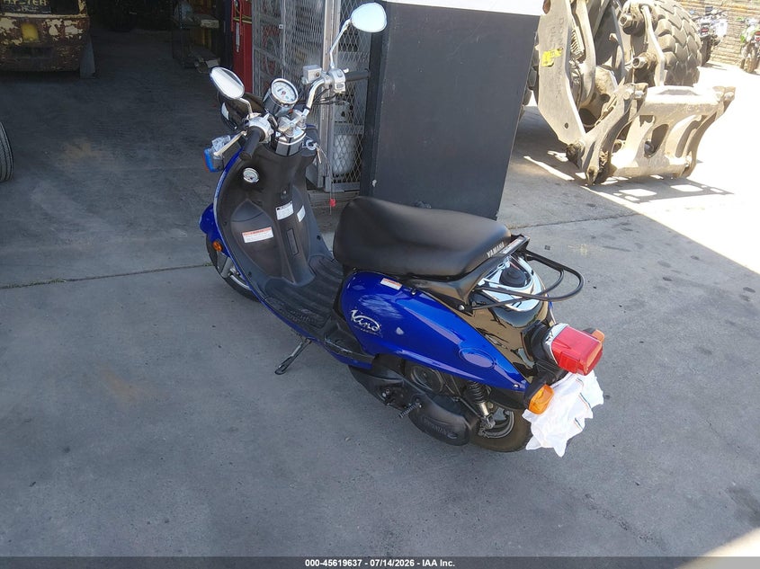 2006 Yamaha Yj125 VIN LPRSE13Y76A357979 IAAI salvage auction — LEFT SIDE, Salvage (California), sold $50 on 2026-07-29 (photo 3)