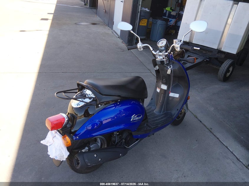 2006 Yamaha Yj125 VIN LPRSE13Y76A357979 IAAI salvage auction — LEFT SIDE, Salvage (California), sold $50 on 2026-07-29 (photo 4)