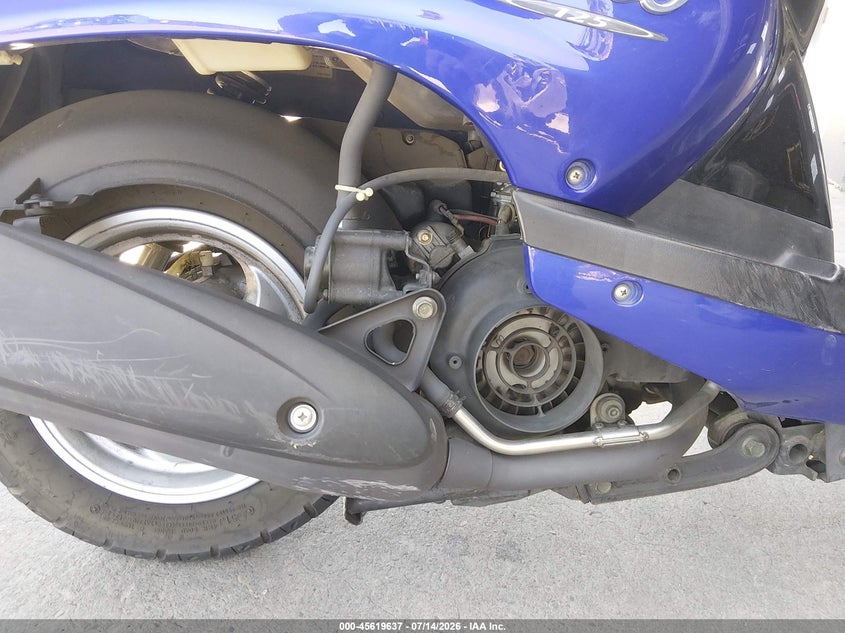 2006 Yamaha Yj125 VIN LPRSE13Y76A357979 IAAI salvage auction — LEFT SIDE, Salvage (California), sold $50 on 2026-07-29 (photo 8)