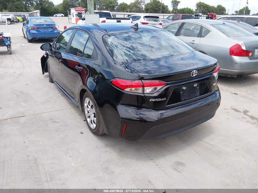 2026 Toyota Corolla VIN 5YFB4MDEXTP386009 IAAI salvage auction — RIGHT FRONT, Salvage Title, sold $12,300 on 2026-07-21 (photo 3)