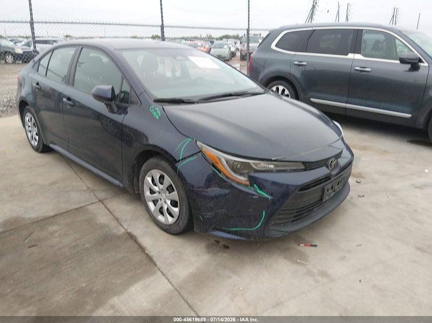 2024 Toyota Corolla VIN 5YFB4MDE9RP201540 IAAI salvage auction — RIGHT FRONT, Clear, sold $575 on 2026-07-21 (photo 1)