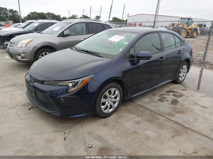 2024 Toyota Corolla VIN 5YFB4MDE9RP201540 IAAI salvage auction — RIGHT FRONT, Clear, sold $575 on 2026-07-21 (photo 2)