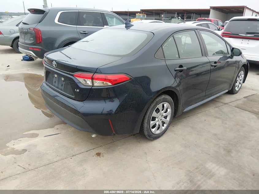 2024 Toyota Corolla VIN 5YFB4MDE9RP201540 IAAI salvage auction — RIGHT FRONT, Clear, sold $575 on 2026-07-21 (photo 4)
