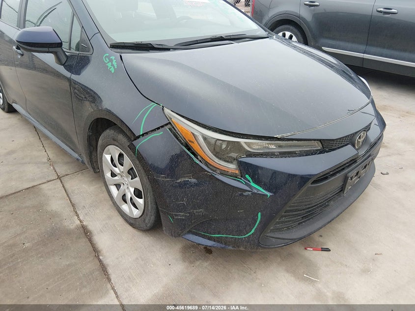 2024 Toyota Corolla VIN 5YFB4MDE9RP201540 IAAI salvage auction — RIGHT FRONT, Clear, sold $575 on 2026-07-21 (photo 6)