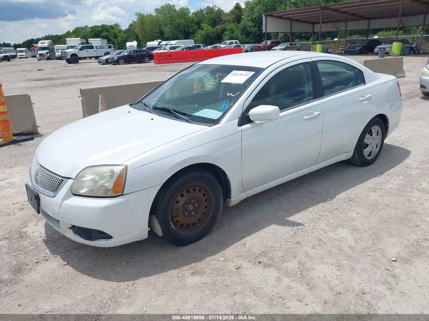 2012 Mitsubishi Galant VIN 4A32B3FF3CE010610 IAAI salvage auction — NORMAL WEAR, Original (Texas), sold $1,000 on 2026-08-03 (photo 2)