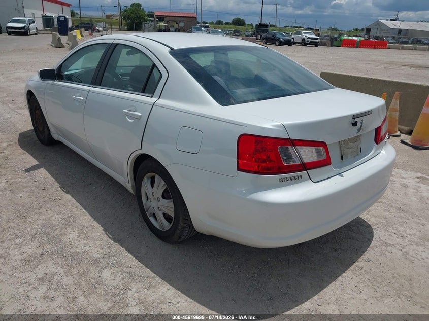 2012 Mitsubishi Galant VIN 4A32B3FF3CE010610 IAAI salvage auction — NORMAL WEAR, Original (Texas), sold $1,000 on 2026-08-03 (photo 3)
