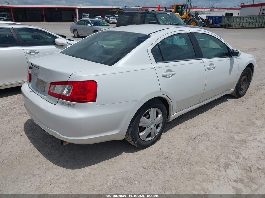 2012 Mitsubishi Galant VIN 4A32B3FF3CE010610 IAAI salvage auction — NORMAL WEAR, Original (Texas), sold $1,000 on 2026-08-03 (photo 4)