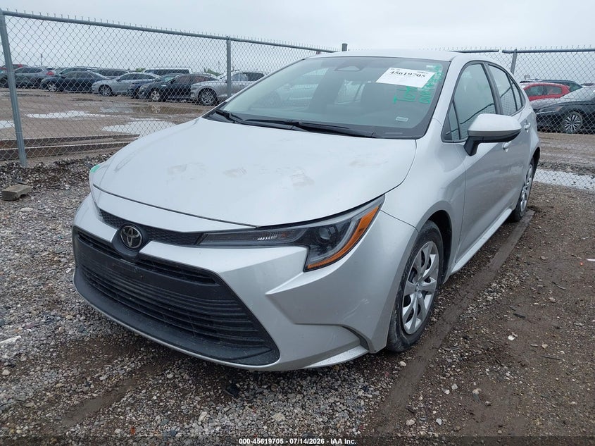 2025 Toyota Corolla VIN 5YFB4MDE7SP267753 IAAI salvage auction — RIGHT SIDE, Salvage Title, sold $12,100 on 2026-07-21 (photo 2)