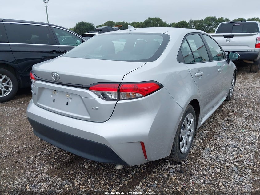 2025 Toyota Corolla VIN 5YFB4MDE7SP267753 IAAI salvage auction — RIGHT SIDE, Salvage Title, sold $12,100 on 2026-07-21 (photo 4)