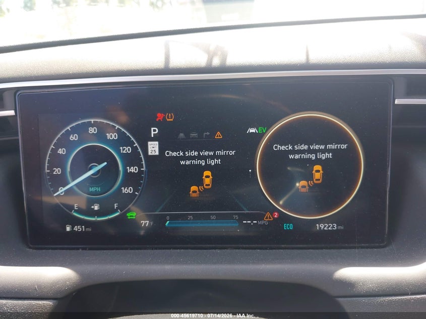 2024 Hyundai Tucson VIN KM8JCCD11RU198105 IAAI salvage auction — RIGHT SIDE, Salvage Certificate (California), sold $5,200 on 2026-07-24 (photo 7)