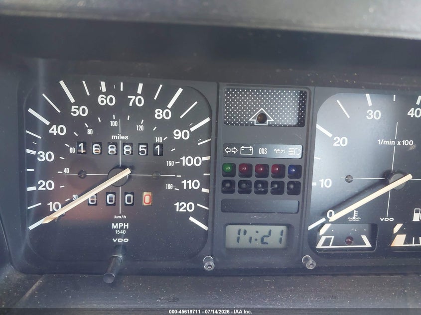 1984 Volkswagen Jetta VIN WVWGB0160EW133891 IAAI salvage auction — FRONT & REAR, Salvage (California), sold $150 on 2026-08-10 (photo 7)