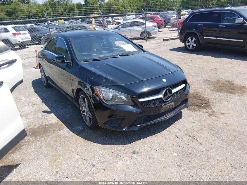2014 Mercedes-benz Cla-klasse VIN WDDSJ4EBXEN030680 IAAI salvage auction — NORMAL WEAR, Clear (Illinois), sold $450 on 2026-07-29 (photo 1)