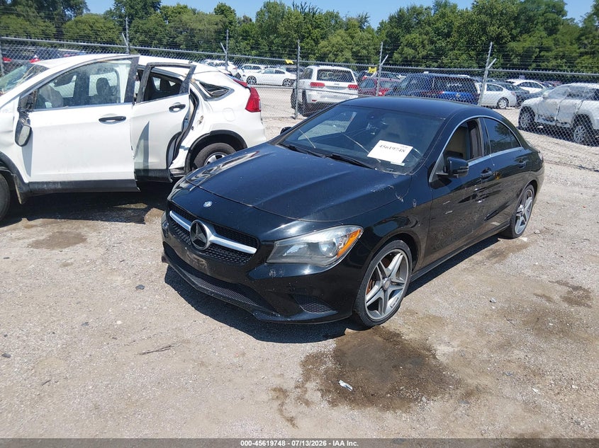 2014 Mercedes-benz Cla-klasse VIN WDDSJ4EBXEN030680 IAAI salvage auction — NORMAL WEAR, Clear (Illinois), sold $450 on 2026-07-29 (photo 2)