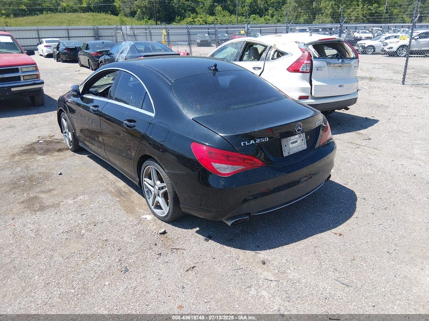 2014 Mercedes-benz Cla-klasse VIN WDDSJ4EBXEN030680 IAAI salvage auction — NORMAL WEAR, Clear (Illinois), sold $450 on 2026-07-29 (photo 3)