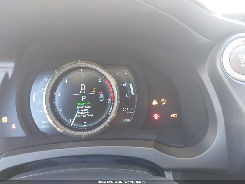 2018 Lexus Is VIN JTHBA1D25J5062018 IAAI salvage auction — SIDE, Salvage Title, sold $6,600 on 2026-07-25 (photo 7)