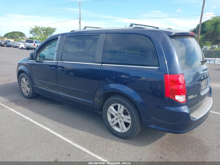 2012 Dodge Caravan VIN 2C4RDGDG3CR348509 IAAI salvage auction — NORMAL WEAR, Clear (Hawaii), sold $25 on 2026-07-21 (photo 3)