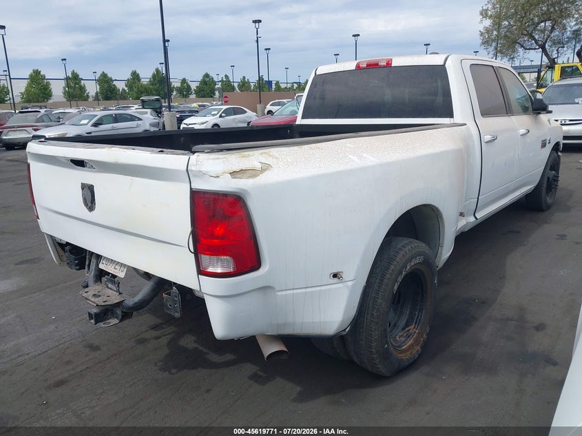 2012 Dodge 3500 VIN 3C63DPHL8CG196351 IAAI salvage auction — THEFT, Salvage Title, sold $2,750 on 2026-07-23 (photo 4)