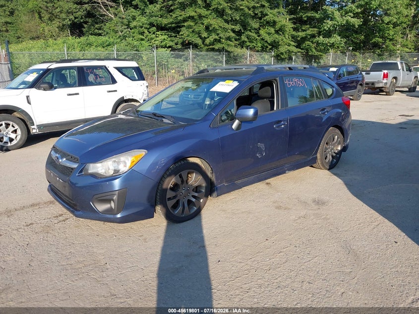 2012 Subaru Impreza VIN JF1GPAR60CH227692 IAAI salvage auction — NORMAL WEAR, Original (Maine), sold $25 on 2026-07-27 (photo 2)