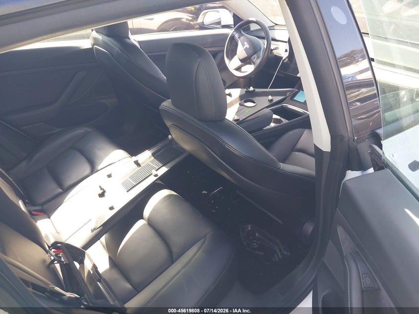 2021 Tesla Model 3 VIN 5YJ3E1EA9MF929701 IAAI salvage auction — LEFT FRONT, Wait Title, sold $5,800 on 2026-08-21 (photo 8)
