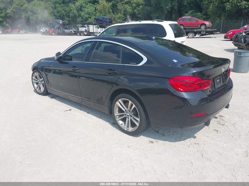 2019 BMW 4er VIN WBA4J5C51KBM65751 IAAI salvage auction — FRONT END, Salvage Title, sold $4,100 on 2026-08-21 (photo 3)