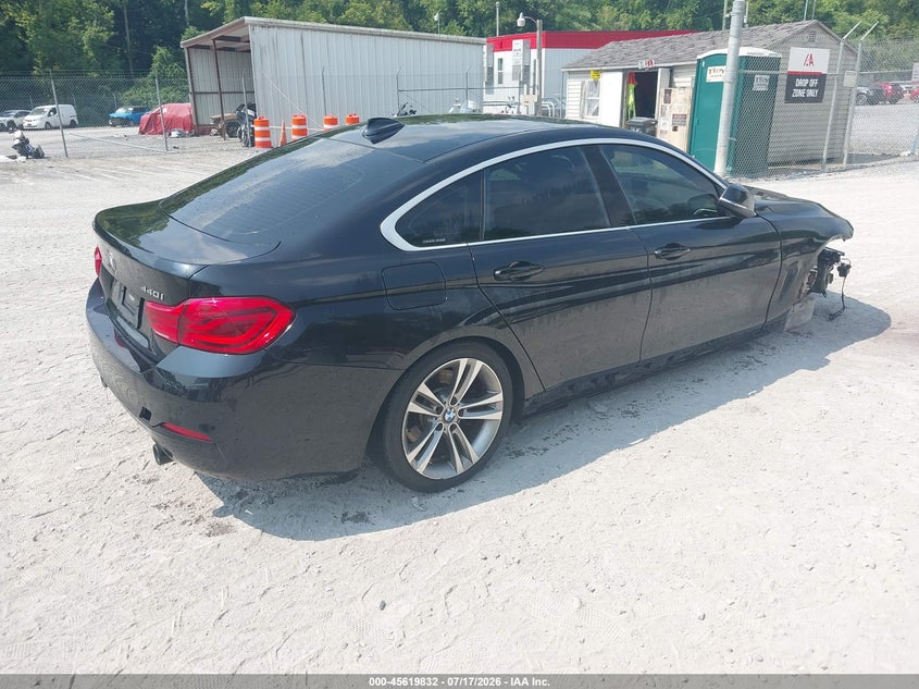 2019 BMW 4er VIN WBA4J5C51KBM65751 IAAI salvage auction — FRONT END, Salvage Title, sold $4,100 on 2026-08-21 (photo 4)