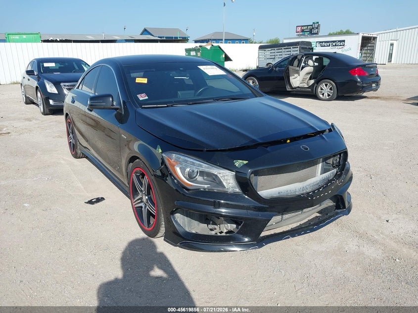 2016 Mercedes-benz Cla-klasse VIN WDDSJ4GB1GN309614 IAAI salvage auction — SIDE, Salvage Title, sold $4,300 on 2026-08-01 (photo 1)