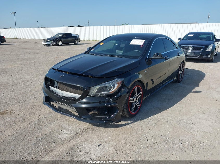 2016 Mercedes-benz Cla-klasse VIN WDDSJ4GB1GN309614 IAAI salvage auction — SIDE, Salvage Title, sold $4,300 on 2026-08-01 (photo 2)