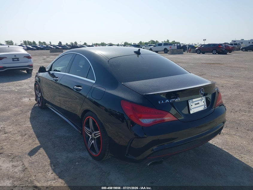 2016 Mercedes-benz Cla-klasse VIN WDDSJ4GB1GN309614 IAAI salvage auction — SIDE, Salvage Title, sold $4,300 on 2026-08-01 (photo 3)