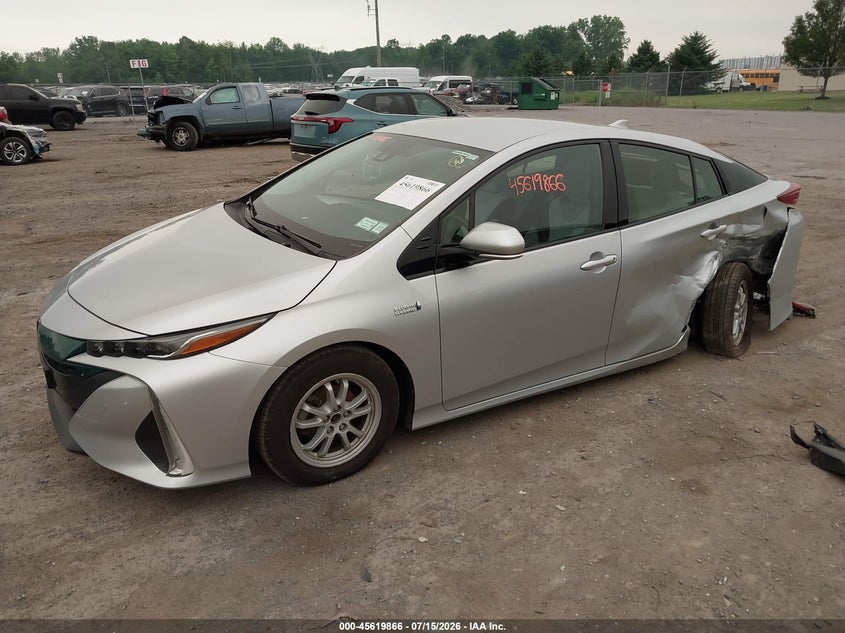2018 Toyota Prius VIN JTDKARFP8J3077391 IAAI salvage auction — LEFT REAR, Mv-907A (New York), sold $25 on 2026-07-21 (photo 2)