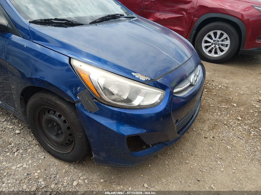 2017 Hyundai Accent VIN KMHCT4AE8HU174047 IAAI salvage auction — NORMAL WEAR, Original (Texas), sold $650 on 2026-07-28 (photo 6)