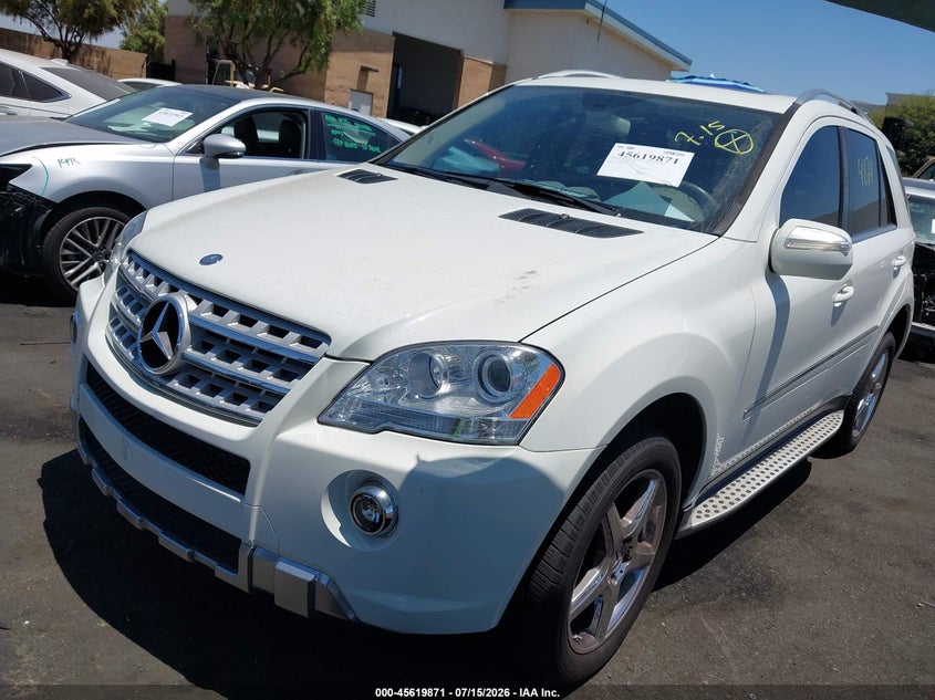 2009 Mercedes-benz Ml-class VIN 4JGBB72E19A454863 IAAI salvage auction — REAR END, Salvage Certificate (California), sold $3,150 on 2026-07-31 (photo 2)