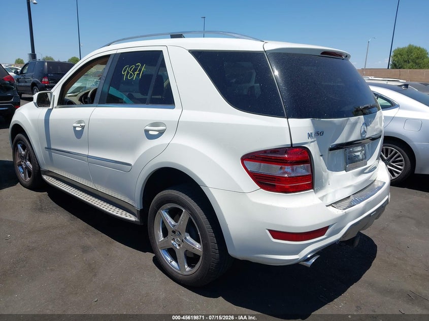 2009 Mercedes-benz Ml-class VIN 4JGBB72E19A454863 IAAI salvage auction — REAR END, Salvage Certificate (California), sold $3,150 on 2026-07-31 (photo 3)