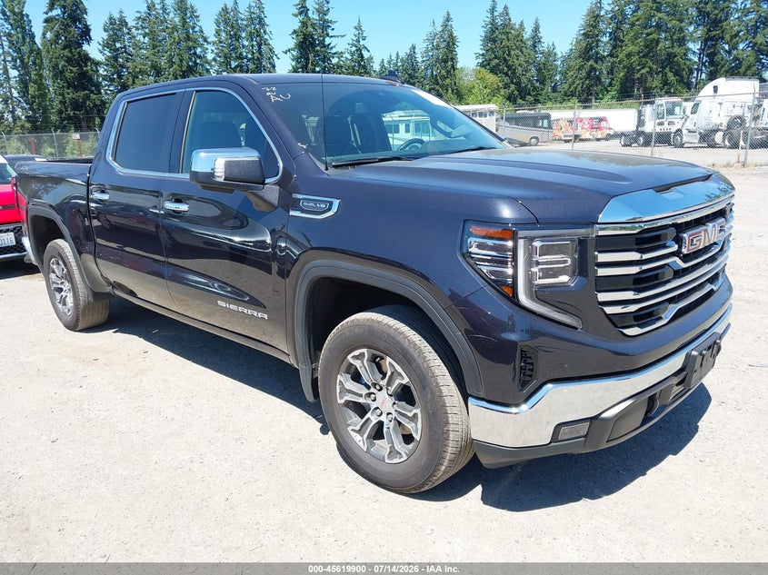 2026 Gmc Sierra 1500 VIN 1GTUUDED1TZ219932 IAAI salvage auction — FRAME DAMAGE, Enterprise Vehicles Clear Only (Washington), sold $29,250 on 2026-07-22 (photo 1)