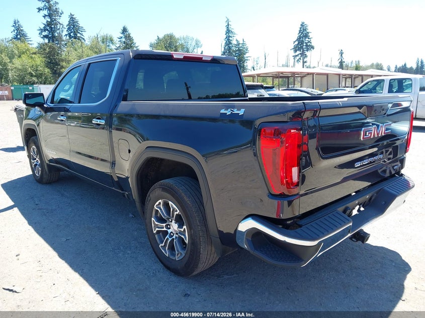 2026 Gmc Sierra 1500 VIN 1GTUUDED1TZ219932 IAAI salvage auction — FRAME DAMAGE, Enterprise Vehicles Clear Only (Washington), sold $29,250 on 2026-07-22 (photo 3)