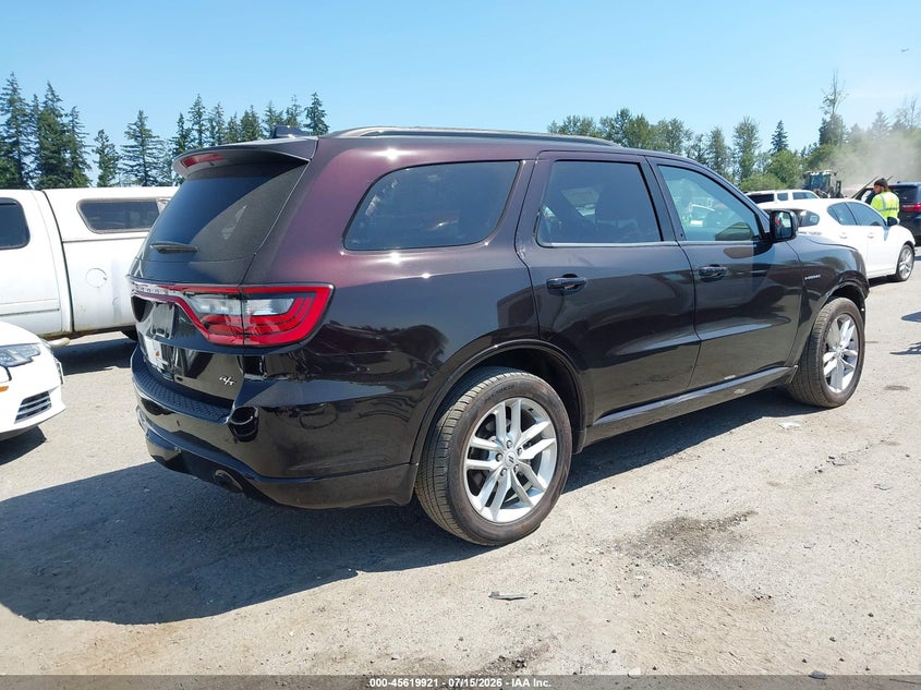 2025 Dodge Durango VIN 1C4SDJCT1SC513526 IAAI salvage auction — FRONT END, Enterprise Vehicles Clear Only (Washington), sold $21,450 on 2026-07-29 (photo 4)