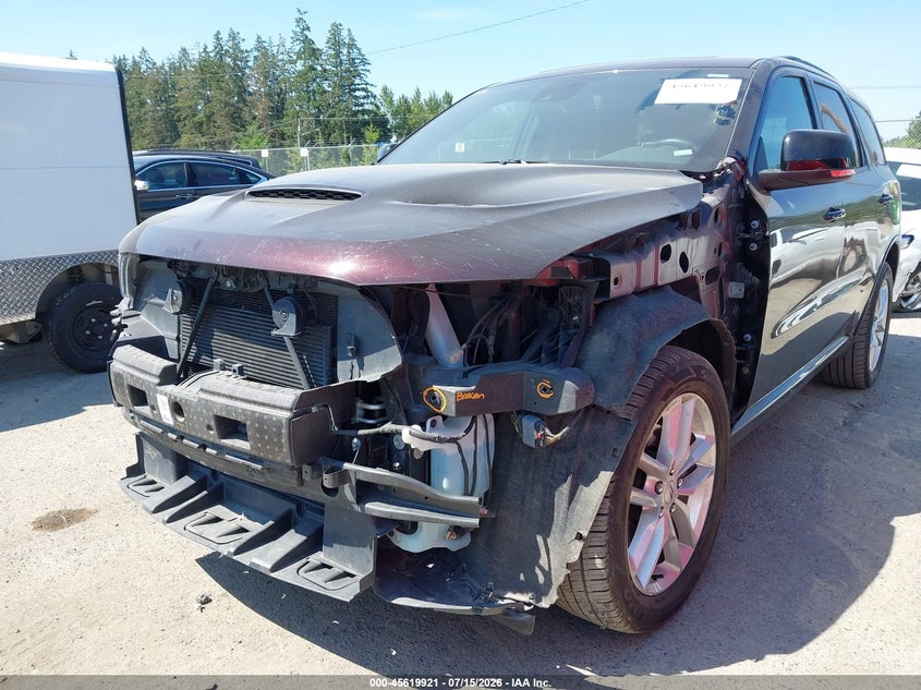 2025 Dodge Durango VIN 1C4SDJCT1SC513526 IAAI salvage auction — FRONT END, Enterprise Vehicles Clear Only (Washington), sold $21,450 on 2026-07-29 (photo 6)
