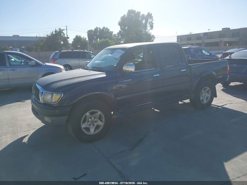 2001 Toyota Tacoma VIN 5TEHN72N91Z814557 IAAI salvage auction — NORMAL WEAR, Clear - Dealer Only (California), sold $5,200 on 2026-07-20 (photo 2)