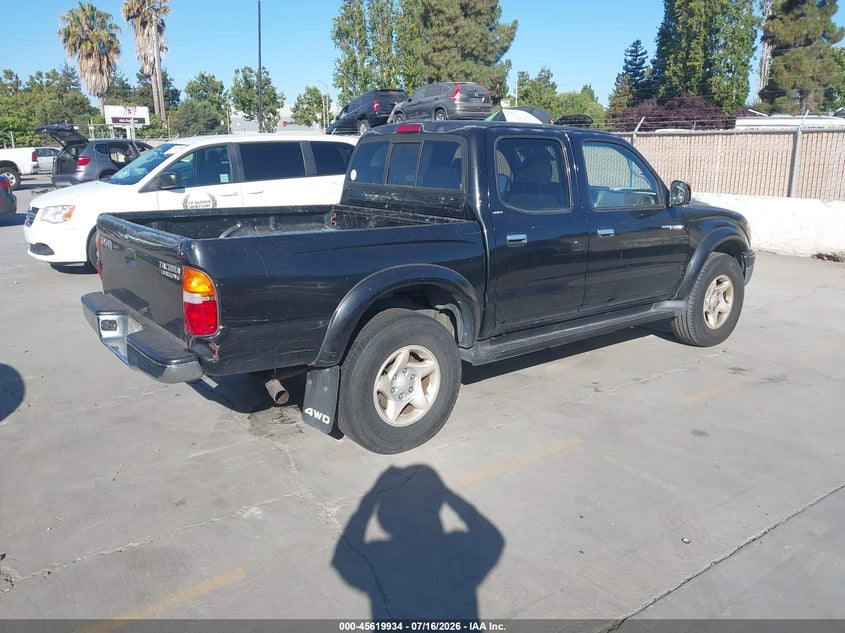 2001 Toyota Tacoma VIN 5TEHN72N91Z814557 IAAI salvage auction — NORMAL WEAR, Clear - Dealer Only (California), sold $5,200 on 2026-07-20 (photo 4)
