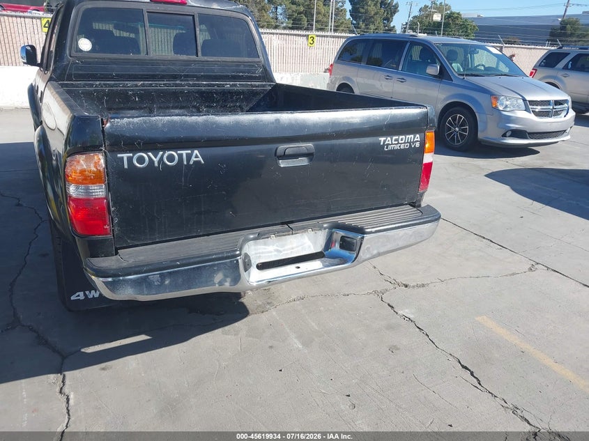 2001 Toyota Tacoma VIN 5TEHN72N91Z814557 IAAI salvage auction — NORMAL WEAR, Clear - Dealer Only (California), sold $5,200 on 2026-07-20 (photo 6)