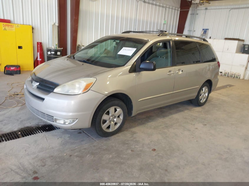 2005 Toyota Sienna VIN 5TDZA23C05S329940 IAAI salvage auction — NORMAL WEAR, Clear (Utah), sold $350 on 2026-07-29 (photo 2)