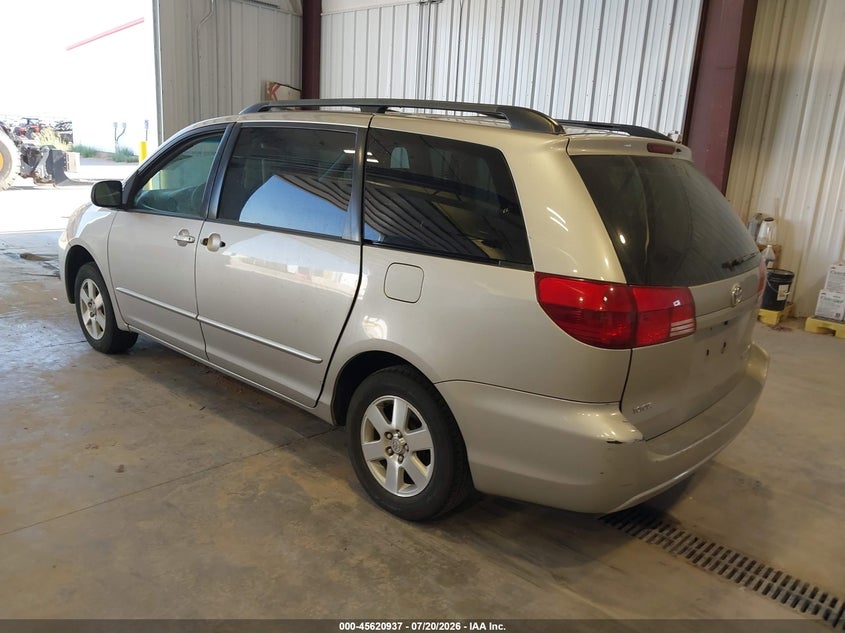 2005 Toyota Sienna VIN 5TDZA23C05S329940 IAAI salvage auction — NORMAL WEAR, Clear (Utah), sold $350 on 2026-07-29 (photo 3)