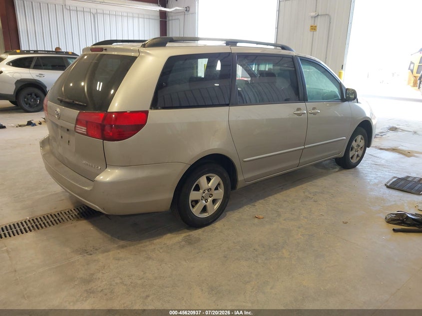 2005 Toyota Sienna VIN 5TDZA23C05S329940 IAAI salvage auction — NORMAL WEAR, Clear (Utah), sold $350 on 2026-07-29 (photo 4)
