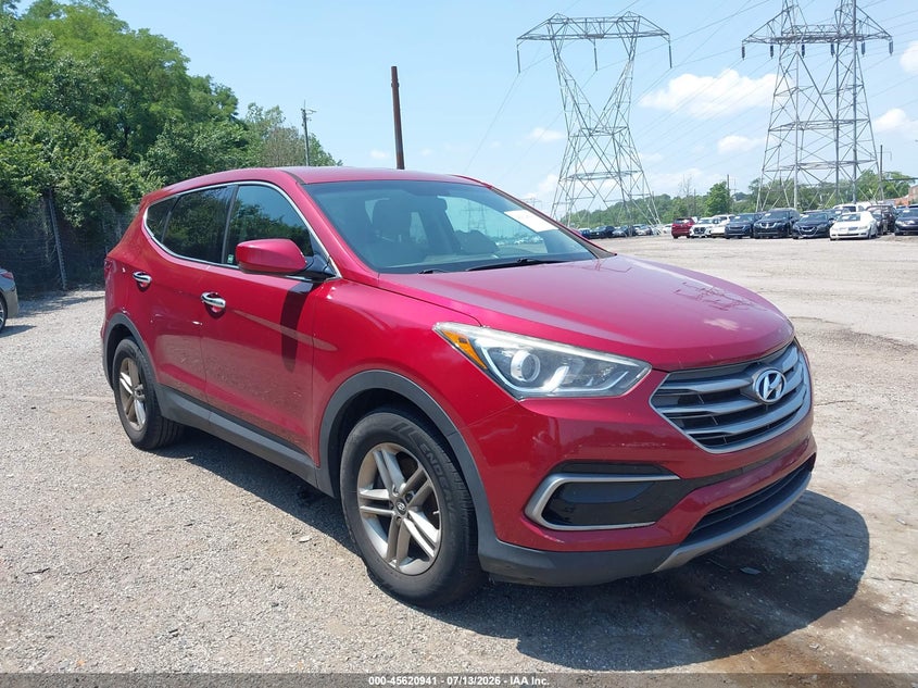 2017 Hyundai Santa fe VIN 5XYZTDLB6HG487892 IAAI salvage auction — NORMAL WEAR, Clear (Pennsylvania), sold $2,000 on 2026-07-24 (photo 1)