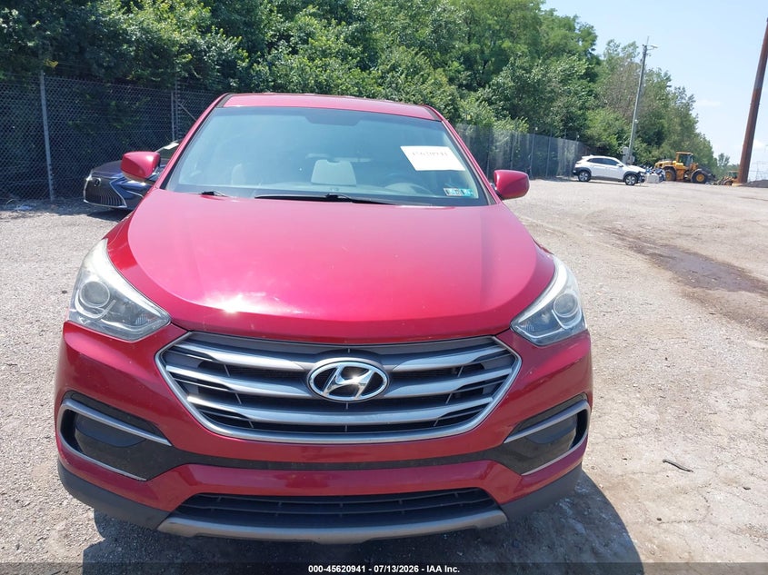 2017 Hyundai Santa fe VIN 5XYZTDLB6HG487892 IAAI salvage auction — NORMAL WEAR, Clear (Pennsylvania), sold $2,000 on 2026-07-24 (photo 6)