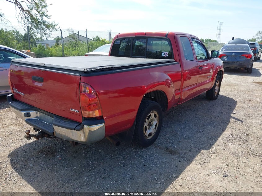 2006 Toyota Tacoma VIN 5TETX22N56Z318752 IAAI salvage auction — NORMAL WEAR, Clear (Wisconsin), sold $525 on 2026-07-28 (photo 4)