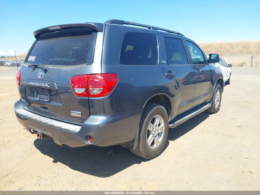 2008 Toyota Sequoia VIN 5TDBY64A88S008962 IAAI salvage auction — NORMAL WEAR, Clear - Dealer Only (California), sold $3,150 on 2026-07-22 (photo 4)