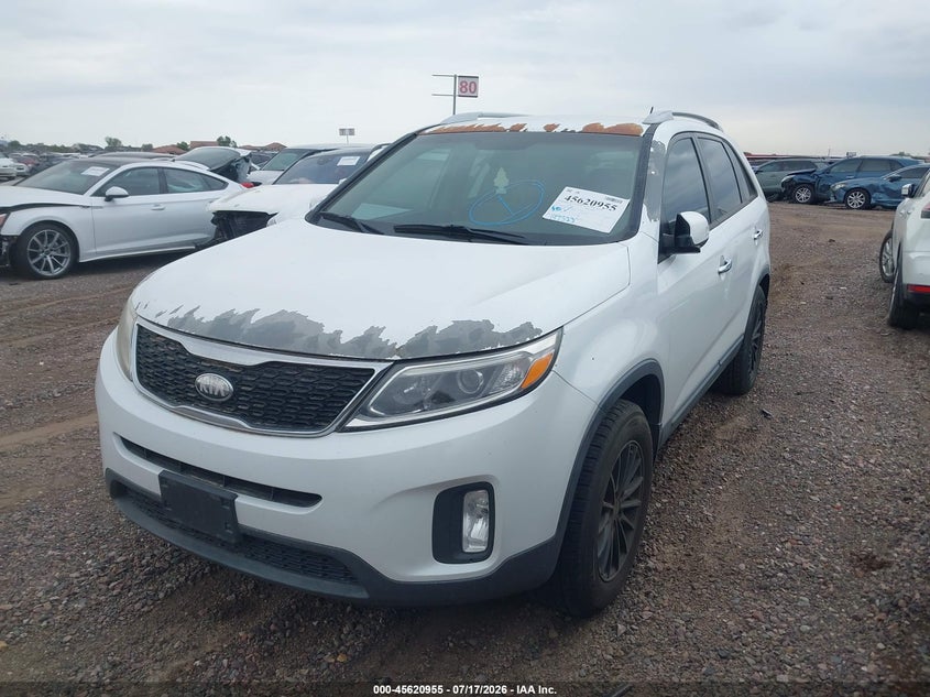 2014 Kia Sorento VIN 5XYKT4A65EG472173 IAAI salvage auction — NORMAL WEAR, Clear-Dealer Only (Montana), sold $250 on 2026-07-28 (photo 2)