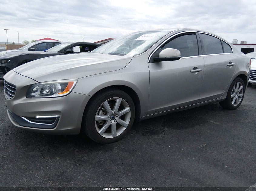 2016 Volvo S60 VIN YV126MFK2G2392799 IAAI salvage auction — NORMAL WEAR, Clear (California), sold $25 on 2026-07-24 (photo 2)