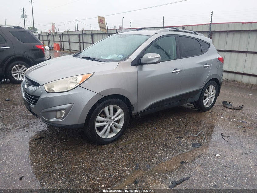 2012 Hyundai Tucson VIN KM8JU3AC8CU376134 IAAI salvage auction — NORMAL WEAR, Original (Texas), sold $1,750 on 2026-07-22 (photo 2)