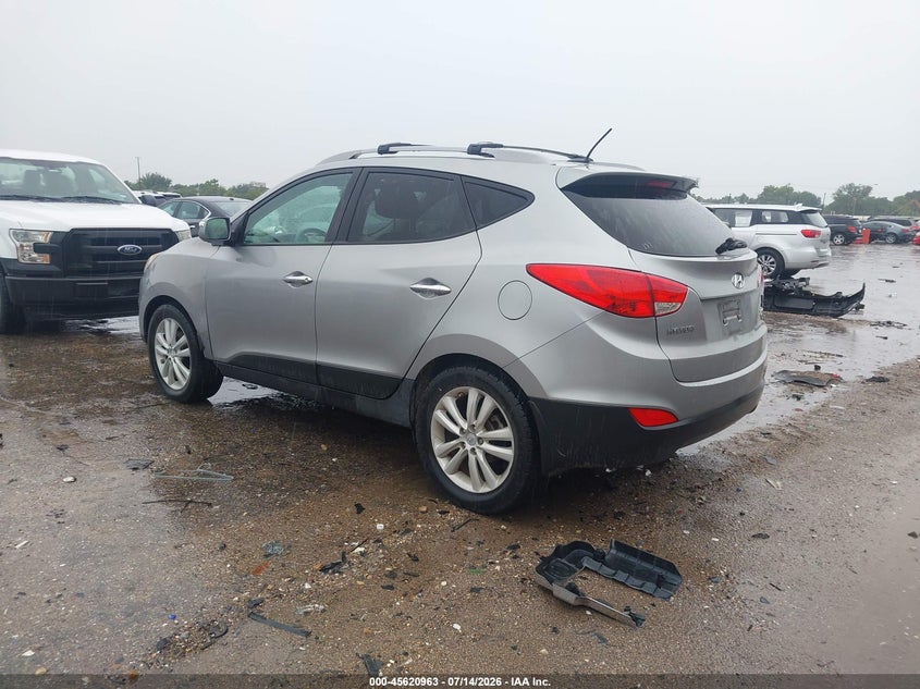 2012 Hyundai Tucson VIN KM8JU3AC8CU376134 IAAI salvage auction — NORMAL WEAR, Original (Texas), sold $1,750 on 2026-07-22 (photo 3)